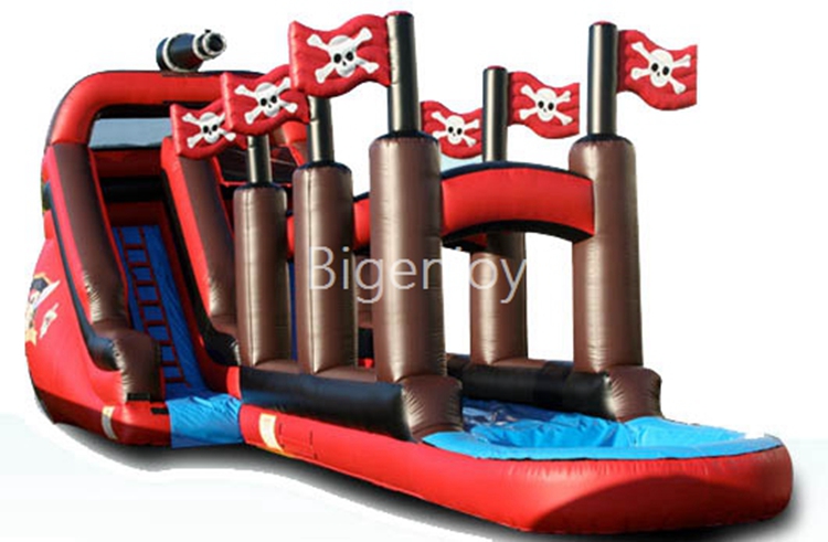 pirate water slide inflatable waterslide pirates theme for children and adults